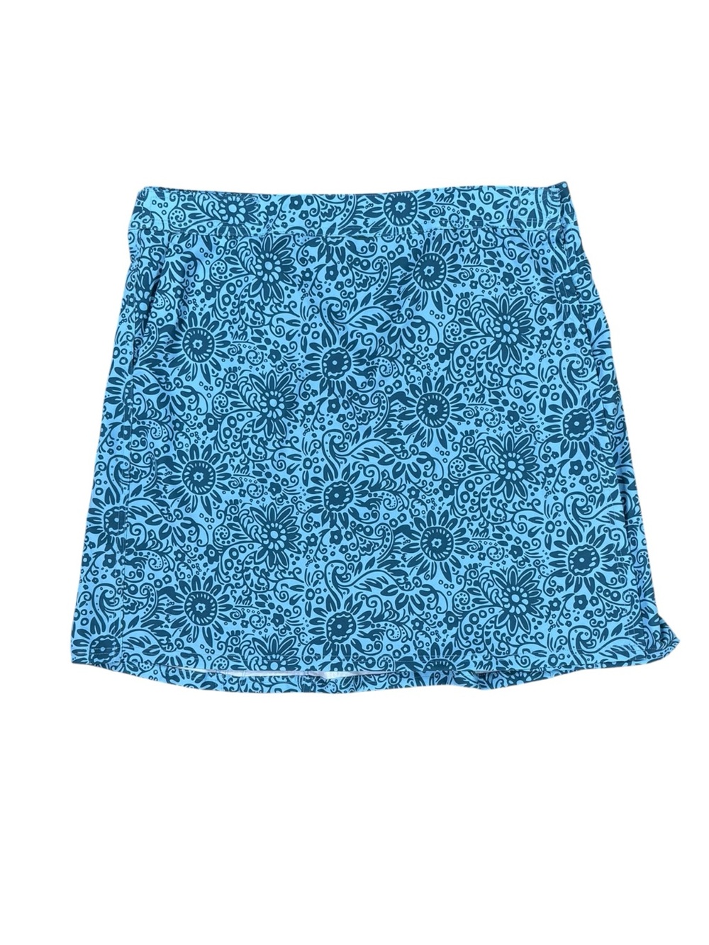 Woman’s Rip Skirt Hawaii floral wrap skirt coverup size L